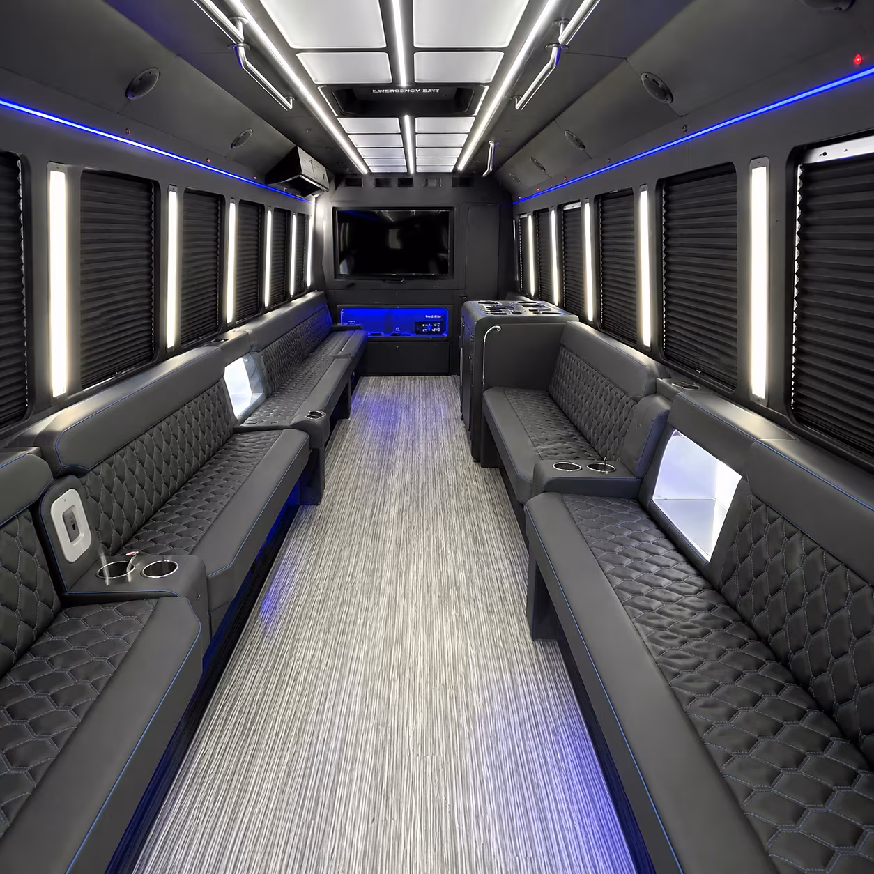 airport and out of town guest buses for fort smith weddings