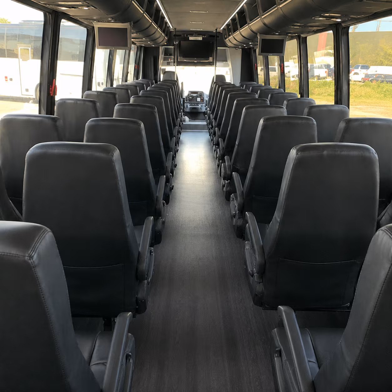 fort smith 30 passenger minibus inside