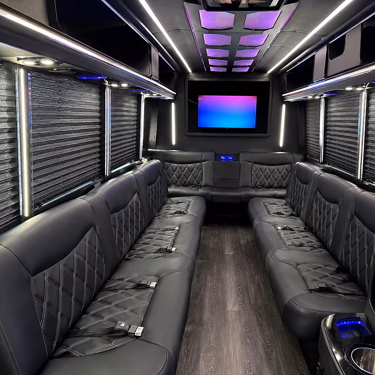 fort smith party bus inside