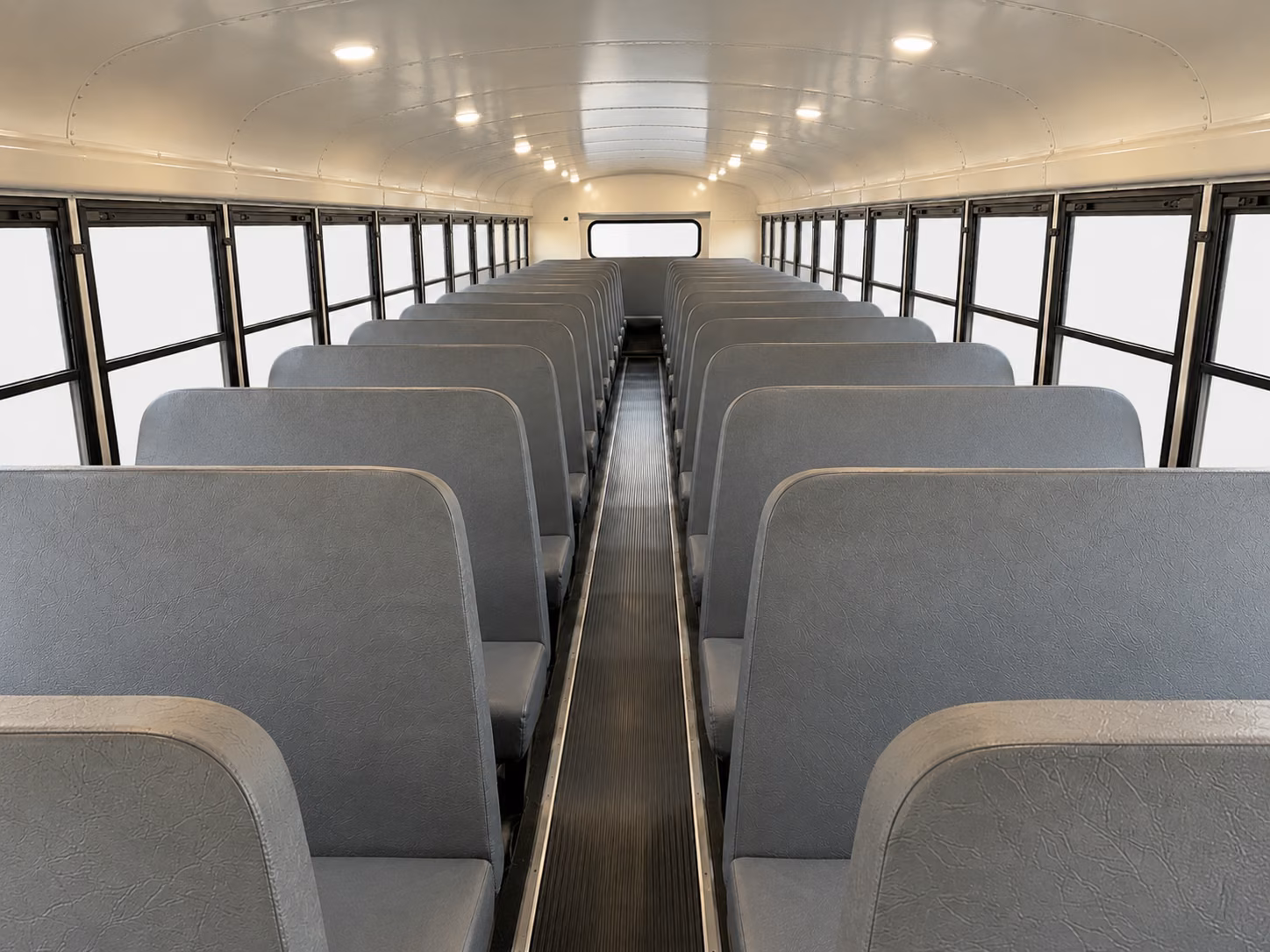 fort smith school bus inside