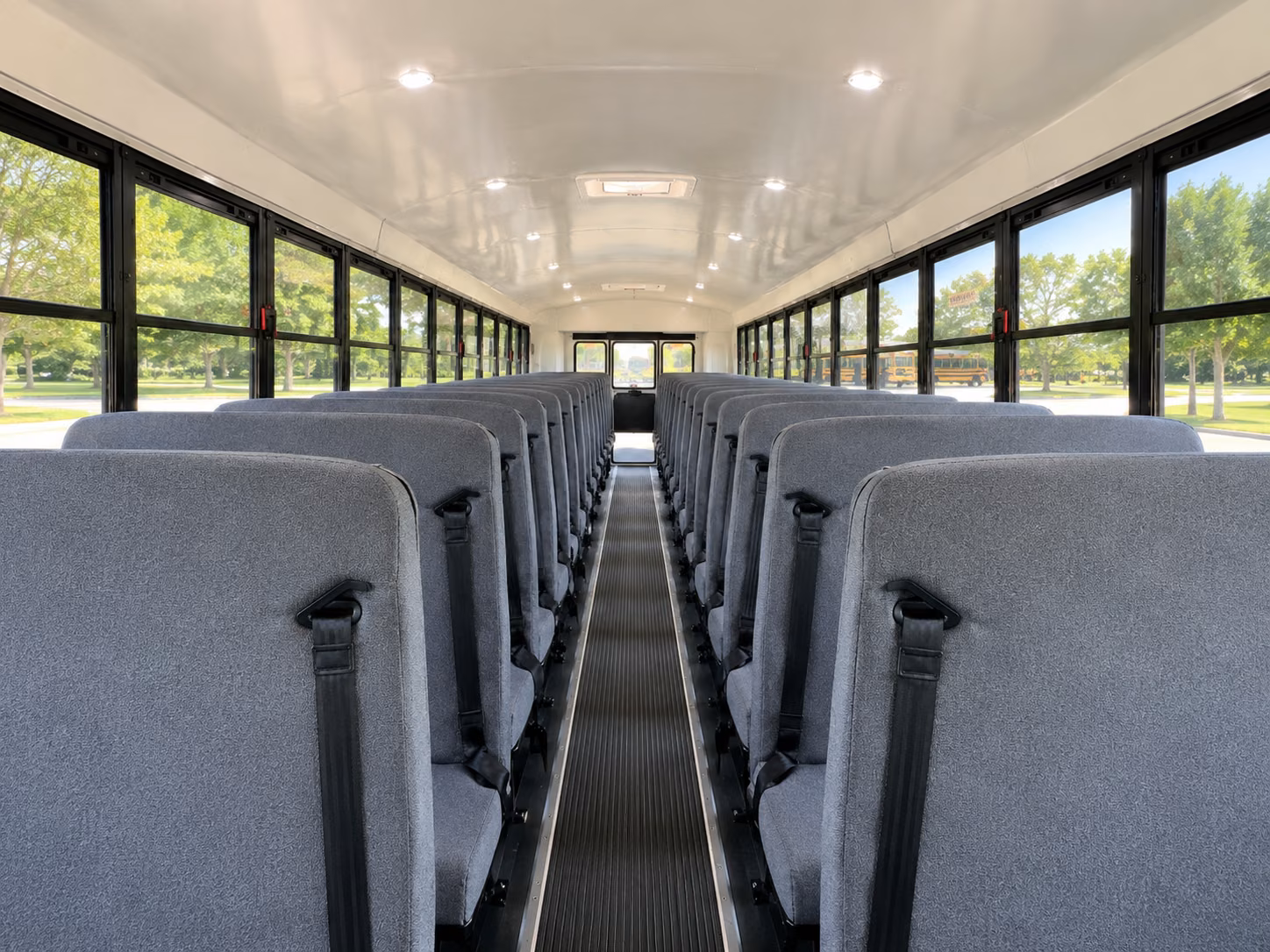 fort smith school bus interior