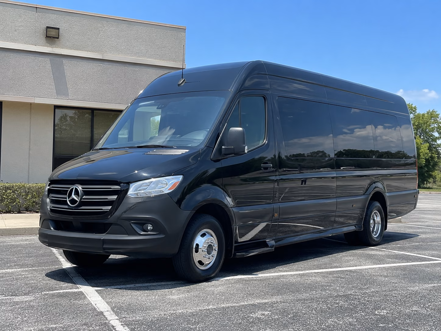 fort smith sprinter van with driver