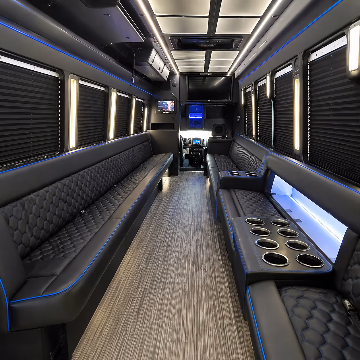 sporting event buses and game day transportation in fort smith