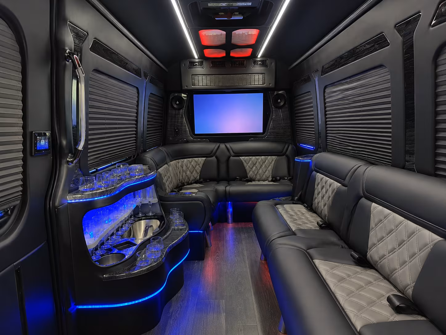 sprinter vans and minibuses for smaller fort smith birthday groups